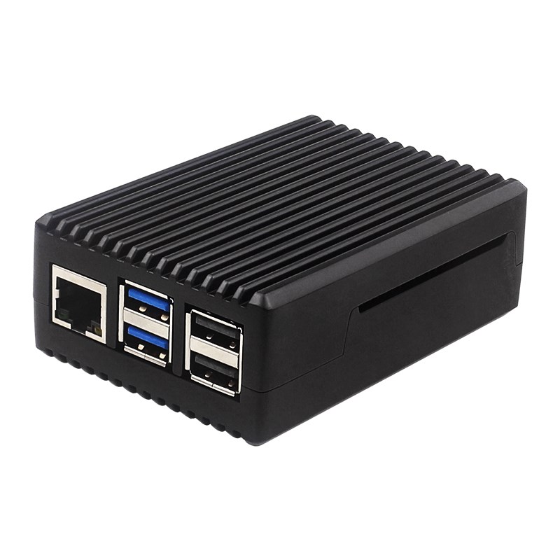 علبة من سبائك الألومنيوم للتوت - مراجعة Pi 5 Case وسعره