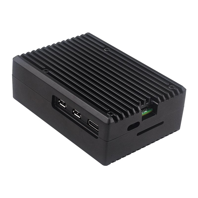 علبة من سبائك الألومنيوم للتوت - مراجعة Pi 5 Case وسعره