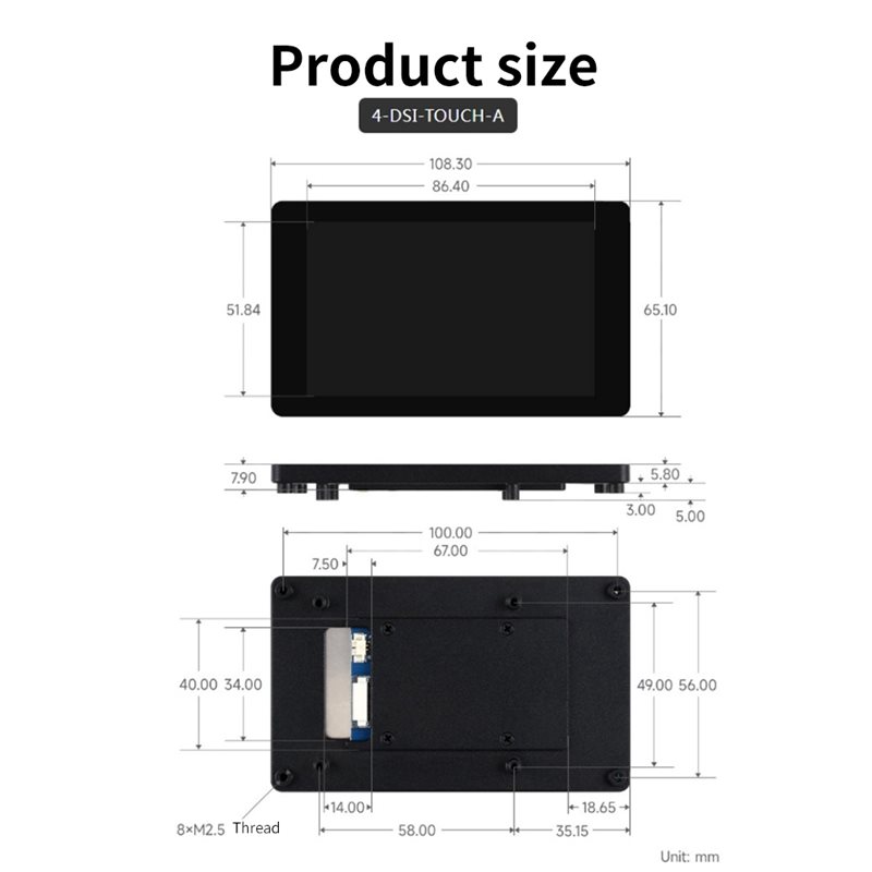 شاشة LCD متوافقة مع لوحة راسبي - مراجعة Raspberry Pi 4 وسعره