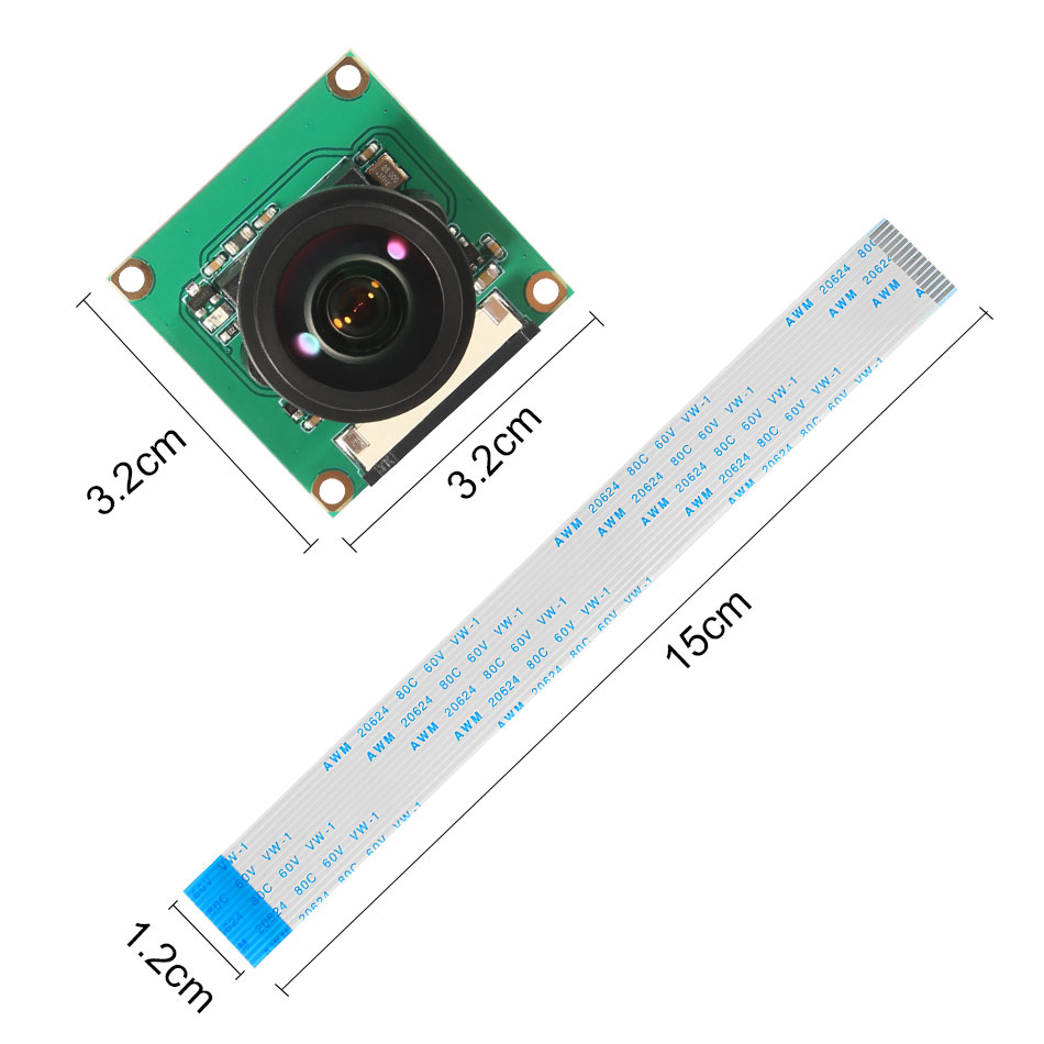 التوت Pi وحدة الكاميرا OV5647  - مراجعة Pi Camera Module وسعره