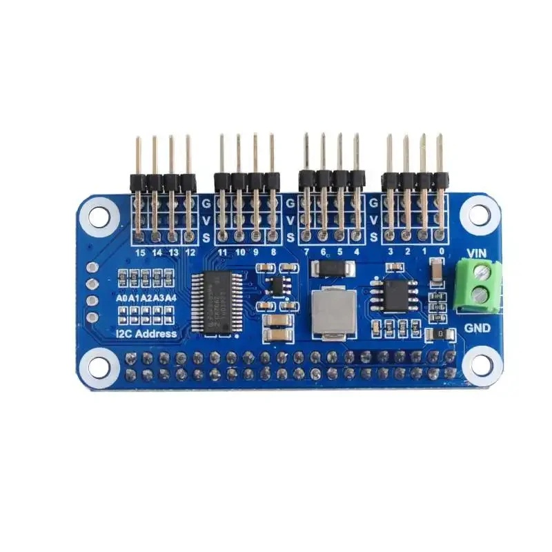 وحدة تحكم محرك سيرفو PWM بـ 16 - مراجعة Pi Zero وسعره