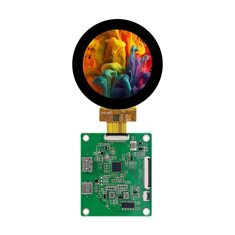 شاشة A52T DSI TFT LCD دائرية م - مراجعة Raspberry Pi 5 وسعره