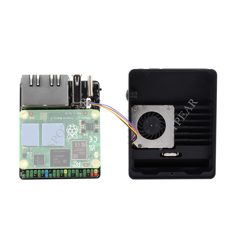 لوحة توجيه Raspberry Pi CM4 مز - مراجعة Pi 4 Case وسعره