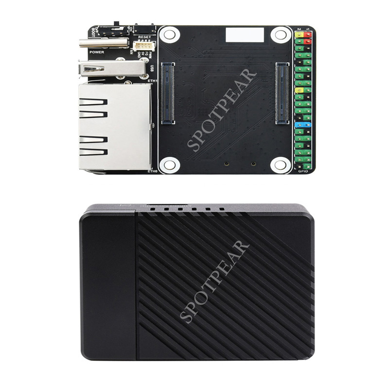 لوحة توجيه Raspberry Pi CM4 مز - مراجعة Pi 4 Case وسعره