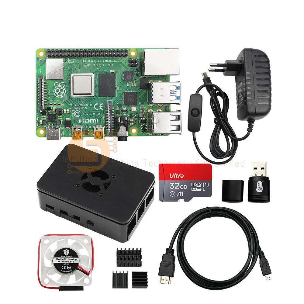 مجموعة Raspberry Pi 4 8G 4G 2G - مراجعة Pi 4 Case وسعره