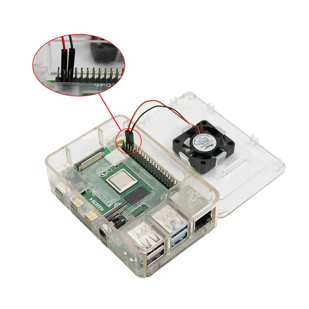 مجموعة Raspberry Pi 4 8G 4G 2G - مراجعة Pi 4 Case وسعره