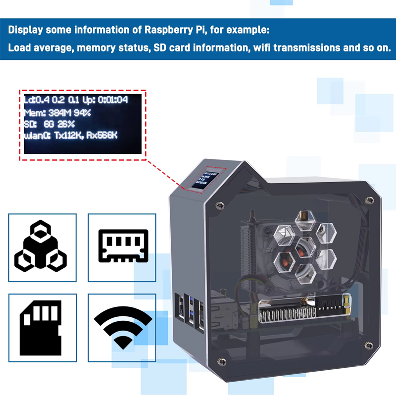 GeeekPi Raspberry Pi 5 ABS Min - مراجعة Pi 5 Case وسعره