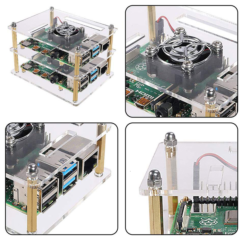 Raspberry Pi 4B 3B 3B+ 2B 15 ط - مراجعة Pi Power Supply وسعره