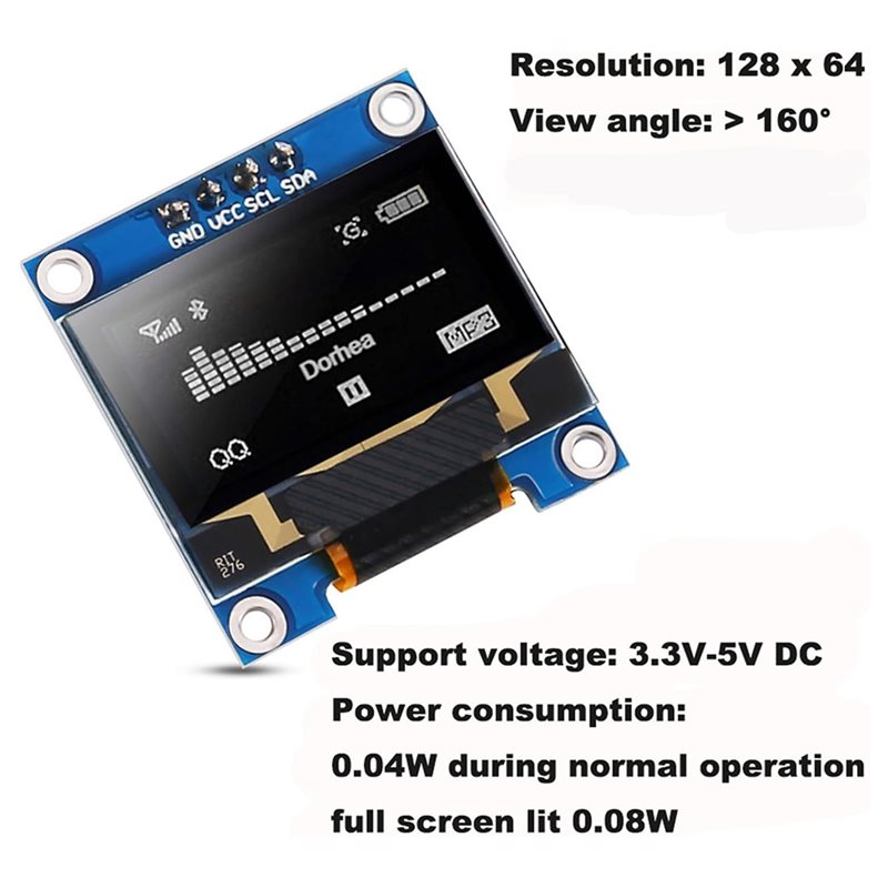 A37T-4Pcs شاشة عرض OLED مقاس 0 - مراجعة Pi Display وسعره