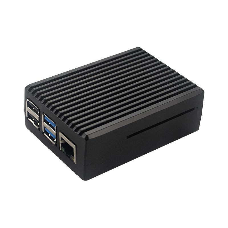 حافظة من سبائك الألومنيوم Rasp - مراجعة Pi 4 Case وسعره