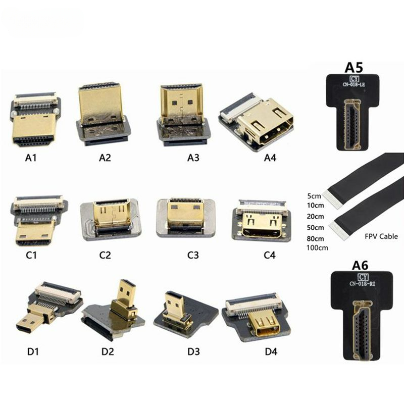 شريط FPV HDMI موصل متوافق كابل - مراجعة Pi Camera Cable وسعره