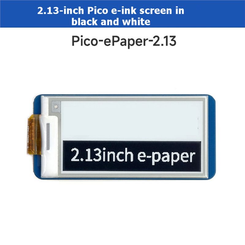 شاشة عرض E-Ink مقاس 2.13 بوصة  - مراجعة Pi Display وسعره