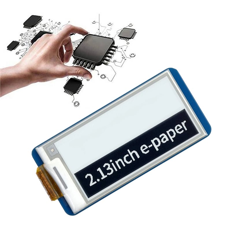 شاشة عرض E-Ink مقاس 2.13 بوصة  - مراجعة Pi Display وسعره