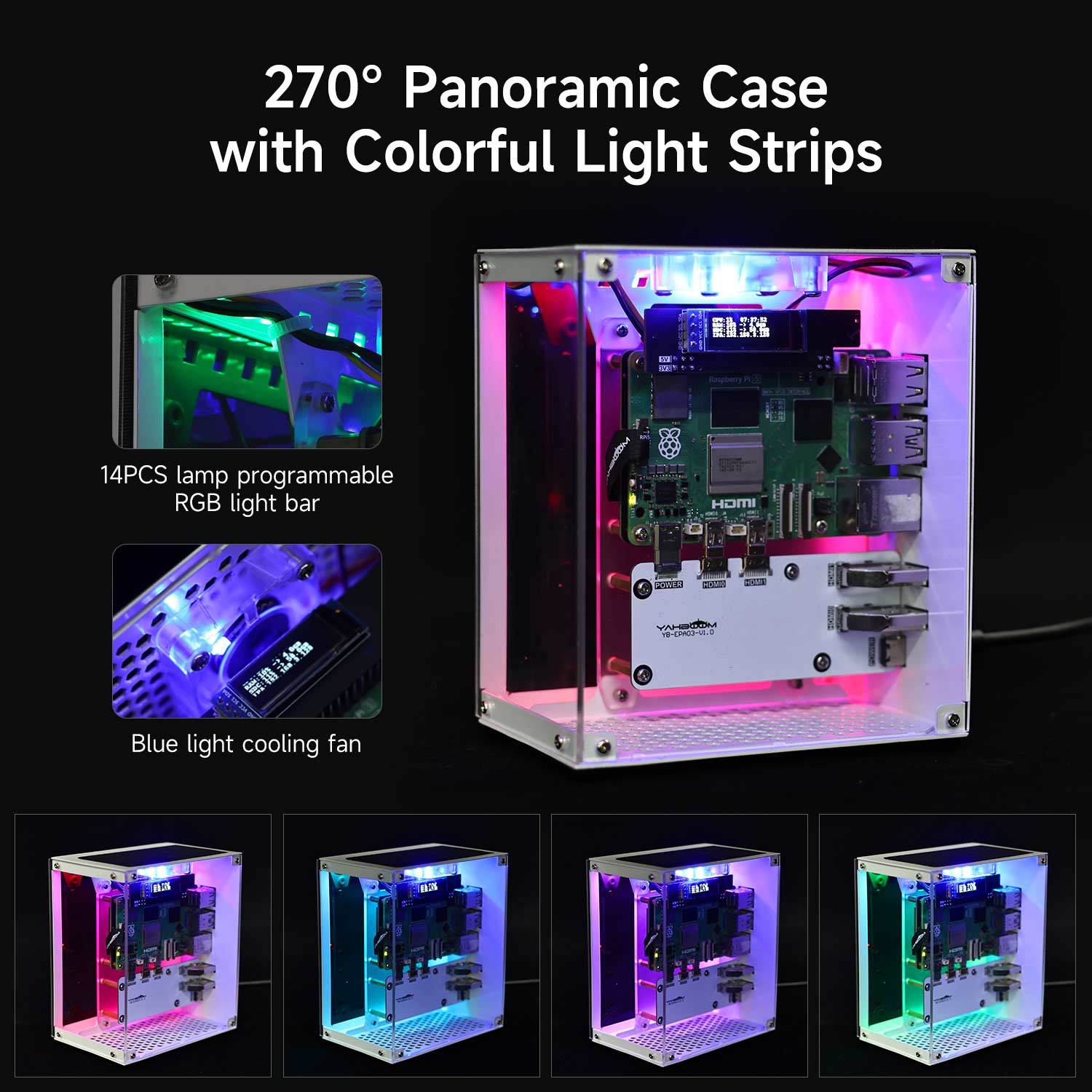 طقم حماية Raspberry Pi 5 مع مر - مراجعة Pi 5 Case وسعره