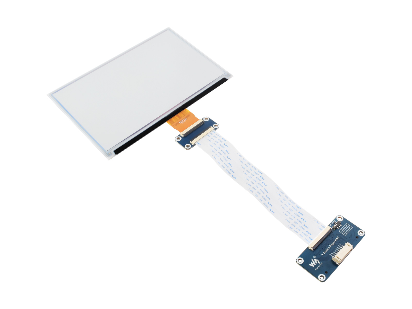 شاشة Waveshare 7.3 بوصة 6 ألوا - مراجعة Pi Display وسعره