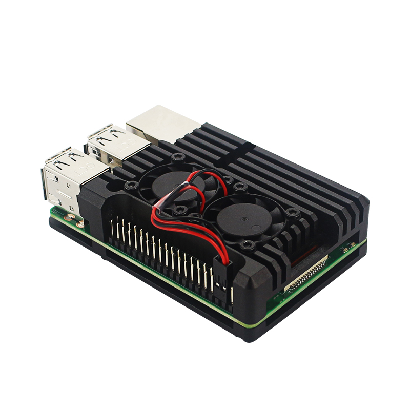 حافظة ألومنيوم Raspberry Pi 3B - مراجعة Pi Cooler وسعره