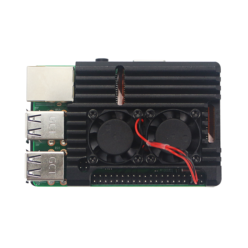 حافظة ألومنيوم Raspberry Pi 3B - مراجعة Pi Cooler وسعره