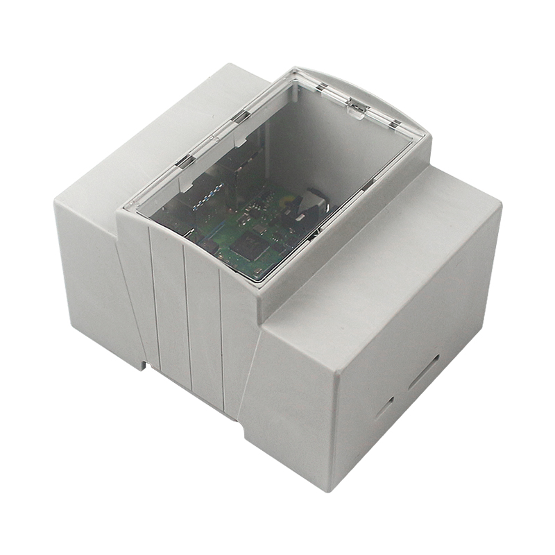 حافظة Raspberry Pi 4 ABS DIN R - مراجعة Pi 4 Case وسعره