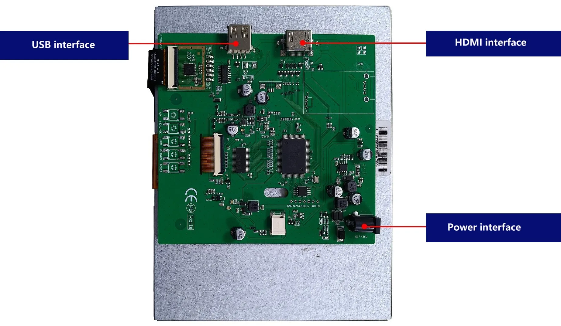 شاشة لمس LCD مقاس 8 بوصات بدقة - مراجعة Raspberry Pi وسعره